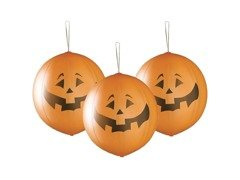 Balon gonflabil dovleac - 45 cm - 3 buc.