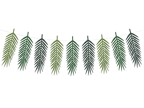 Aloha Girland - Frunze tropicale - 125 cm