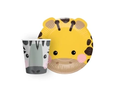 Set aniversar Animale - 8 buc.