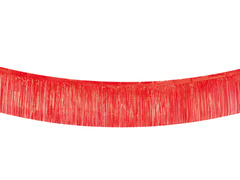 Perdea de ușă - roșu - 30 cm x 300 cm