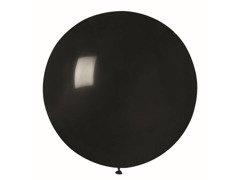 Balon gigant cu diametrul de 80 cm - pastel negru.