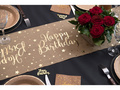 Traseu kraft Happy Birthday - 28 cm x 3 m - 1 buc.