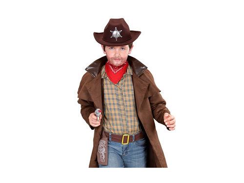 Cowboy pistol cu toc și curea - 28 cm