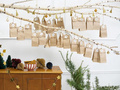 Calendar de Advent pungi Kraft