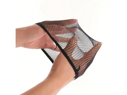 Șapcă perucă neagră - 1 buc.