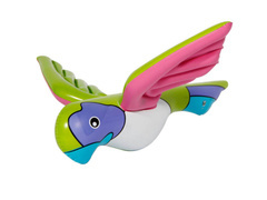 Papagal decor gonflabil - 60 cm - 1 buc.