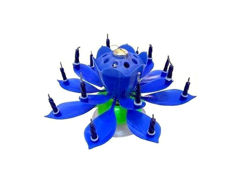 Lumânare de joc - dans - albastru