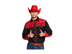 Cămașă western negru și roșu