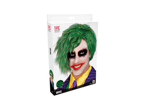 Peruca de clovn rău într-o cutie