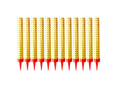 Fântână de tort aurie - 12 cm - 12 buc.
