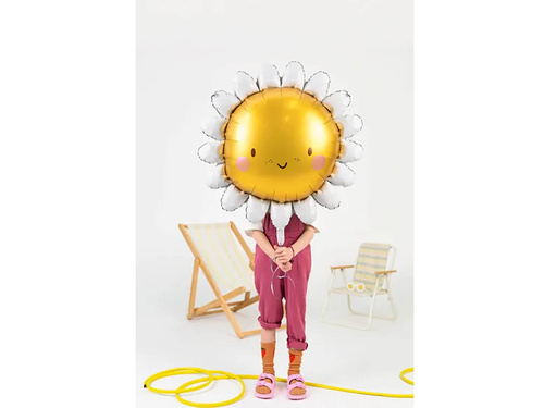 Balon de folie Soare zâmbitor - 70 cm - 1 buc.