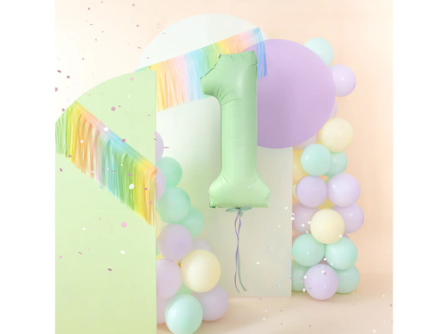 Fistic balon fistic numărul 1 - 100 cm - 1 buc.