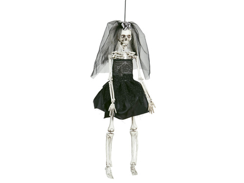 Decorațiune de agățat Skeleton Bride - 42 cm - 1 buc.