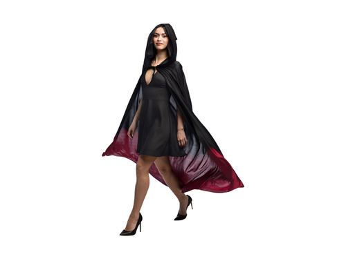 Capa roșie și neagră decolorată