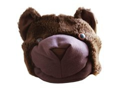 Pălărie de ursuleț maro - 1 buc.