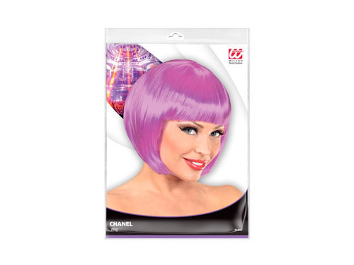 Peruca Chanel purpurie (magenta)