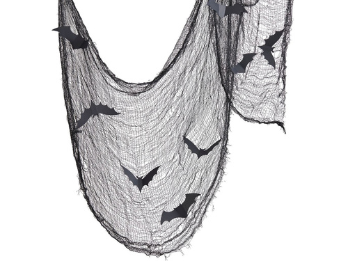 Plasă neagră de Halloween - ?? cm - 1 buc.