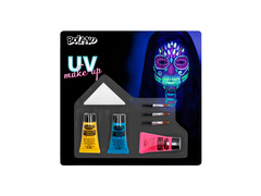 Kit de pictură facială Bright Skull UV