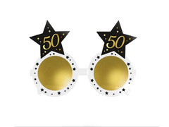 Ochelari stea pentru a 50-a aniversare - 1 buc.