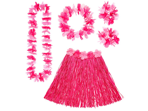 Set - Set Hawaiian roz - 4 piese