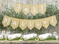 Banner Just Married - iută - 185 cm - 1 buc.