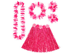 Set - Set Hawaiian roz - 4 piese