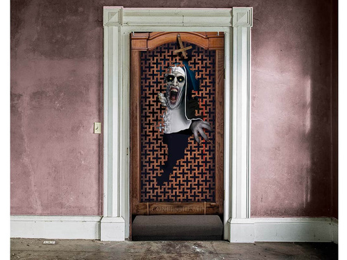 Decor pentru ușă Confesional pentru Halloween - 1 buc.