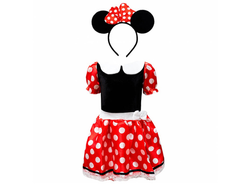 Costum șoarece roșu - 2 articole.