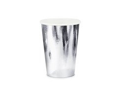 Pahare argintii - 220 ml - 6 buc.