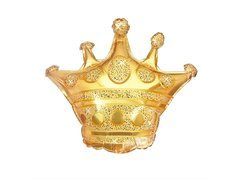 Balon cu coroană din folie - 76 cm - 1 buc.