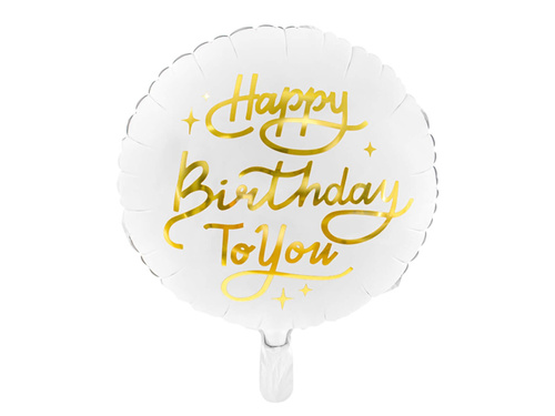 Balon de folie Happy Birthday To You - 45 cm - 1 buc.