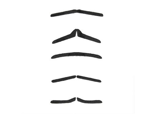 Mustață autoadezivă mix de modele - 5 buc.