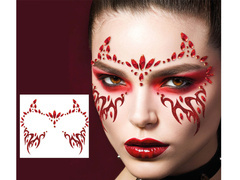 Autocolante față autoadezive roșu - 1 op.