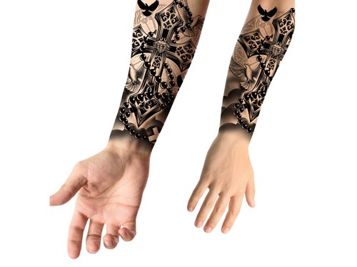 Tatuaj cruce pe antebraț - 1 buc.