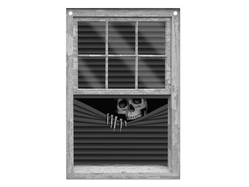 Decor fereastră Schelet - 80x120 cm - 1 buc.