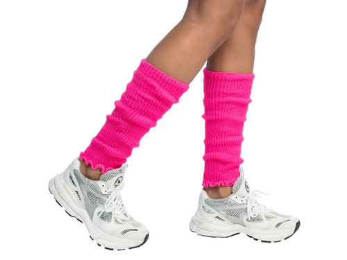 Încălțăminte pentru picioare roz neon - 40 cm