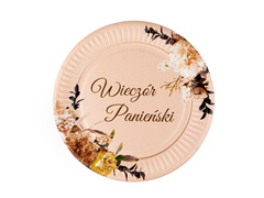 Farfurii pentru petrecere burlăcițe - 18 cm - 6 buc.