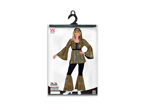 Costum disco din anii '70 - valuri aurii