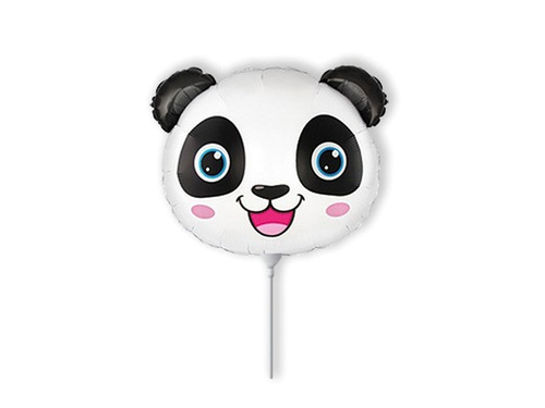 Panda stick balon folie - 1 buc.