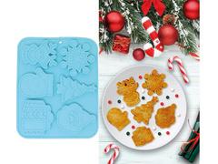 Forma pentru biscuiți de Crăciun - 6 buc.