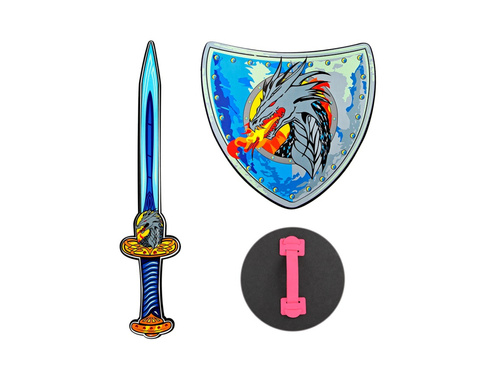 Set dragon viking - sabie și scut din spumă