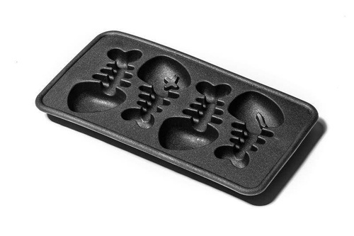 Tava pentru cuburi de gheață neagră - Bones