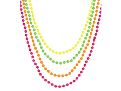 Set colier în stilul anilor '80 - 4 piese.