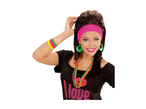 Set de 4 brățări neon