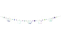 Ghirlandă sirenă iridescentă - 165 cm - 1 buc.