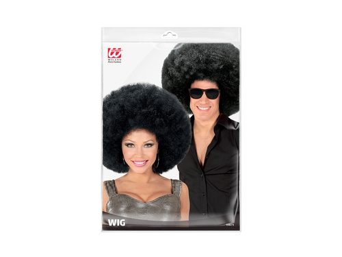 Peruca afro neagră de calitate mare