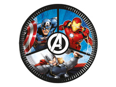 Farfurii aniversare Avengers - 20 cm - 8 buc.