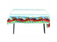 Pânză de masă aniversară Construction - 108 x 180 cm - 1 buc.