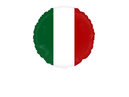 Balon de folie cu steagul național italian - 46 cm - 1 buc.
