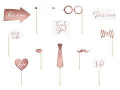 Suporturi foto pentru nuntă - 12 buc.